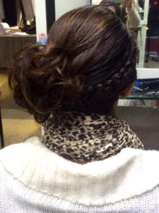 bridal hair